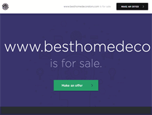 Tablet Screenshot of besthomedecorators.com